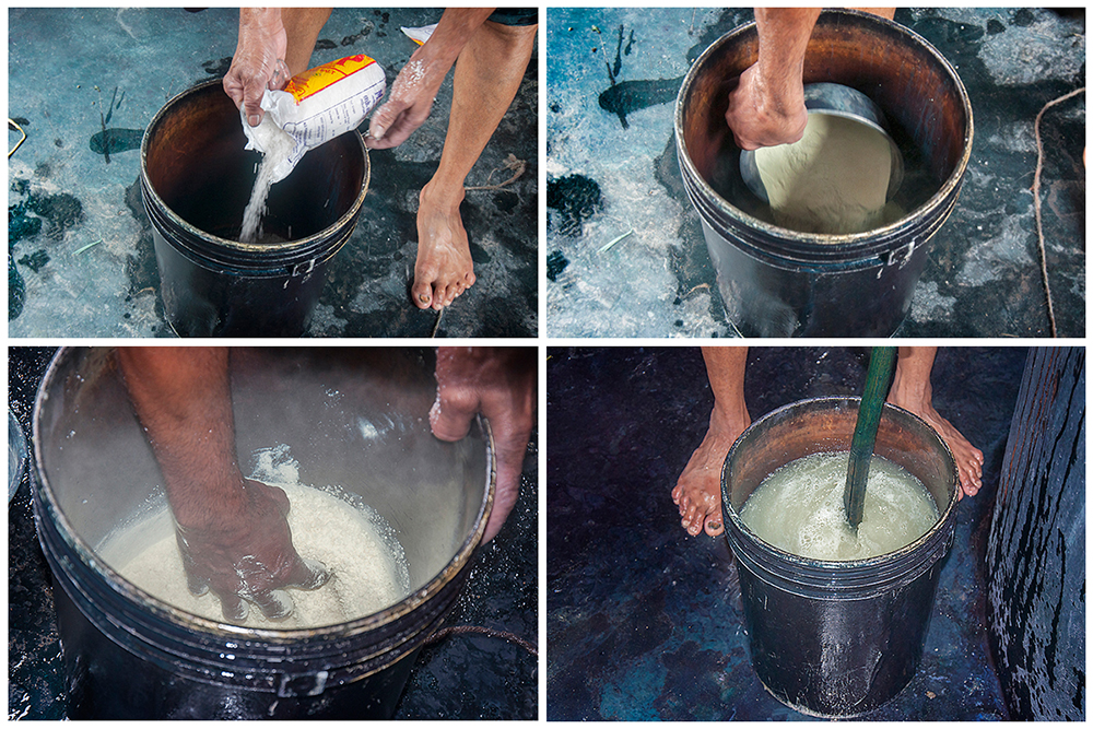 Preparing for the Dyeing Process