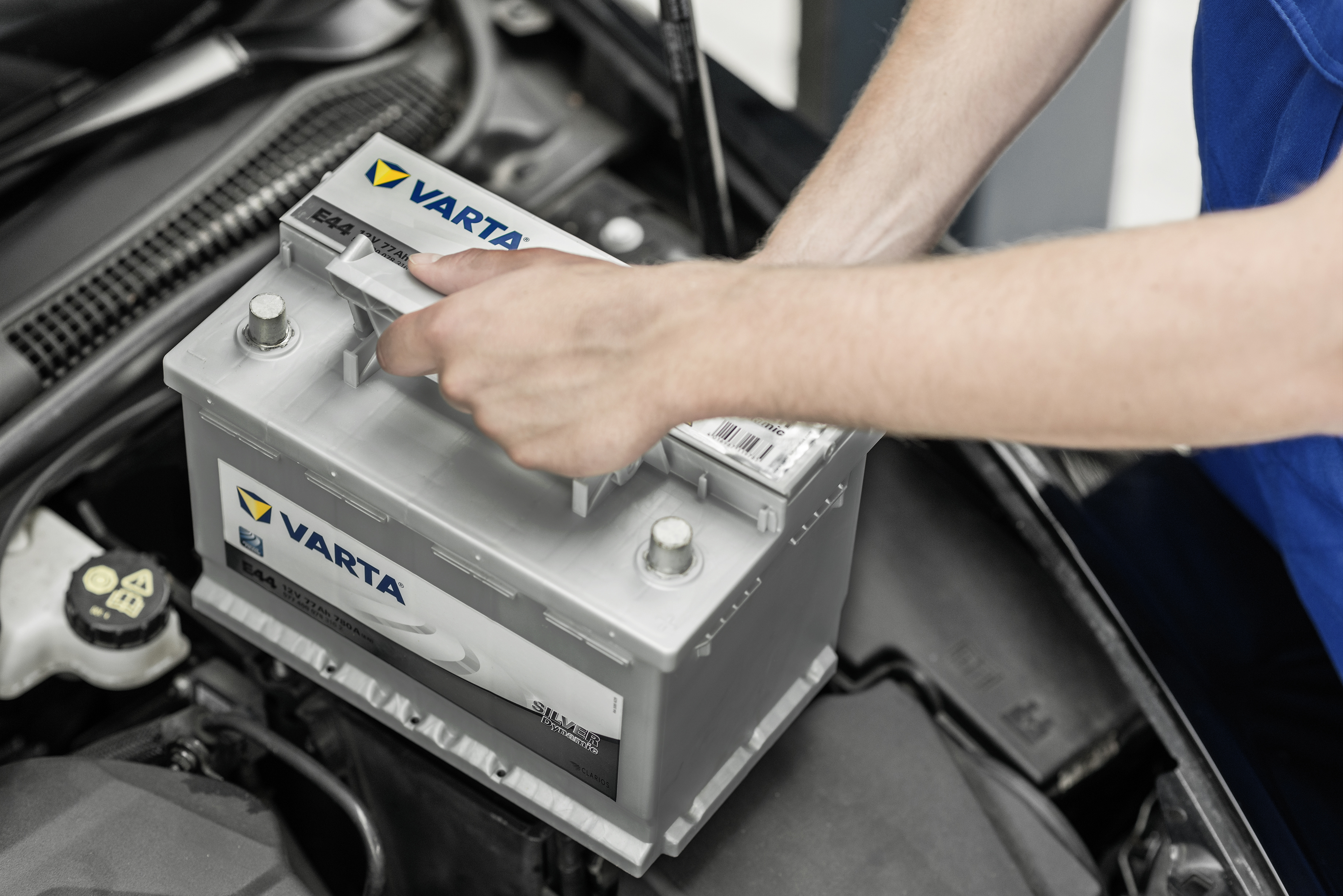 Positioning of Car Batteries