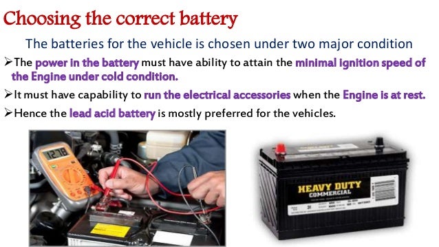 Choosing the Right Car Battery