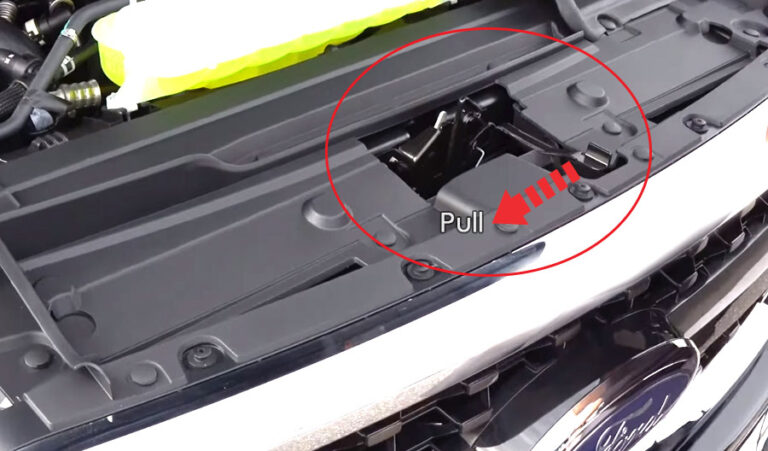 How Do I Open My Hood From The Outside?