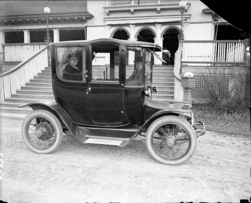 When Was The First Electric Car Commercially Available?