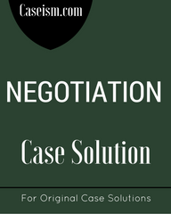 The Case for Negotiation